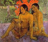 Paul Gauguin Canvas Paintings - And the Gold of Their Bodies